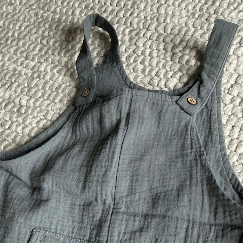 Rylee + Cru cotton jumper with pocket 4-5 years